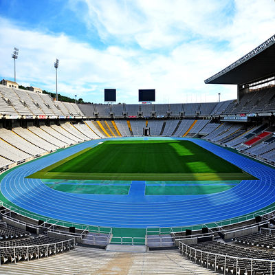 よい価格 EPDM SBR Athletic Synthetic Track Sandwich System With IAAF Approved オンラインで
