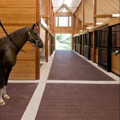 学校の運動場のために耐久力のある屋内屋外のゴム製 フロアーリングのマット