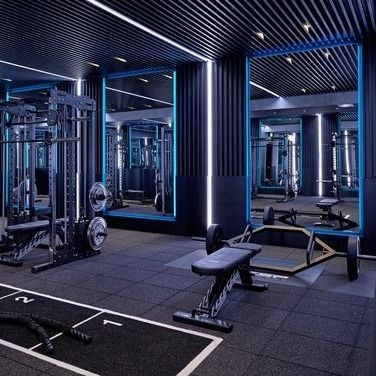 屋内体育館のEPDM Fleckedの表面とのゴム製床張りのマットの黒SBR