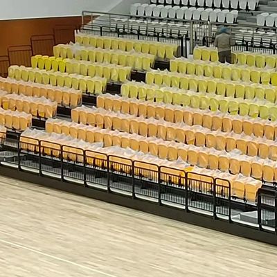 よい価格 100つの座席引き込み式のブリーチャーの座席の壁はコンサート ホールの劇場のために付した オンラインで