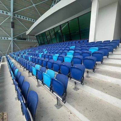 よい価格 Anti Aging Fixed Plastic Stadium Chair For Arena Sport Field OEM オンラインで