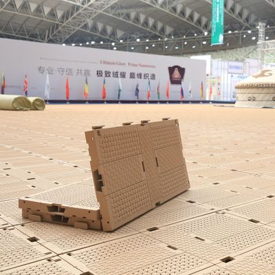 100 Cmの× 50 Cmの×草の保護のための5機のCmの携帯用でき事のフロアーリングの紫外線抵抗力がある