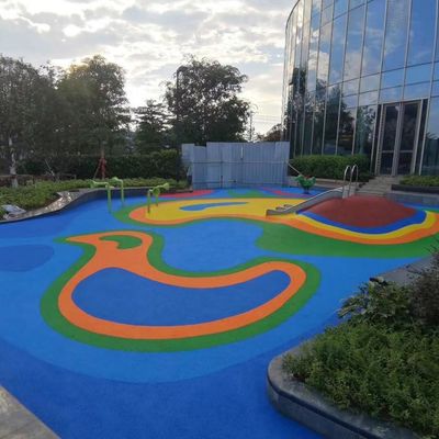よい価格 虹はプールのColoufulのフロアーリングのためのEPDMのゴム製微粒を着色する オンラインで