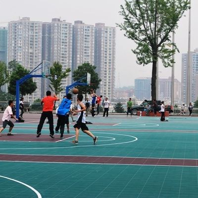 よい価格 Eco友好的なPPは天候の抵抗力があるポリプロピレン材料と床を張るスポーツをタイルを張る オンラインで