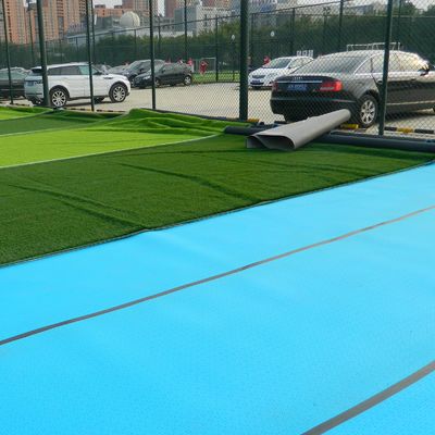 よい価格 屋外の人工的な草の衝撃吸収材、ゴム製泡立つ擬似草の衝撃のパッド オンラインで