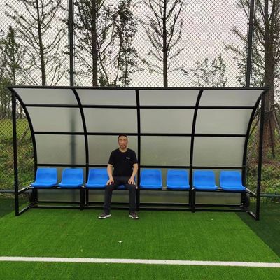 よい価格 8つの座席避難所OEM ODMが付いている携帯用屋外の競技場の座席 オンラインで