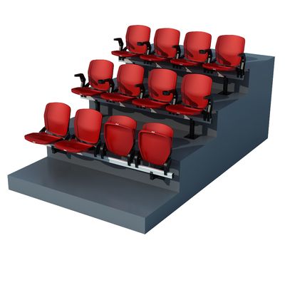 よい価格 スタジアムとアリーナのための空気注入金属構造スポーツチェア オンラインで