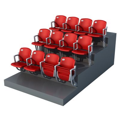 ACEスタジアムチェア スタジアム座席のための金属構造のブリーチャー