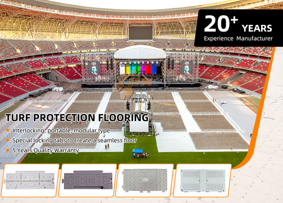 高密度ポリエチレン 建設産業のためのポータブルフロアソリューション
