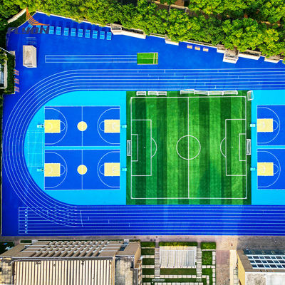 よい価格 ITF認定 PU スポーツ 床 耐火性 1 級 室内または室外使用のための 5〜10 年間の保証 オンラインで