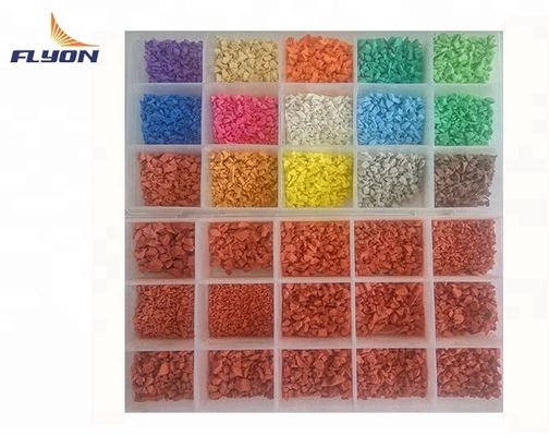よい価格 B1級 耐火性 EPDMゴム 粒状 優れた天候 UV 耐性 遊び場用 オンラインで