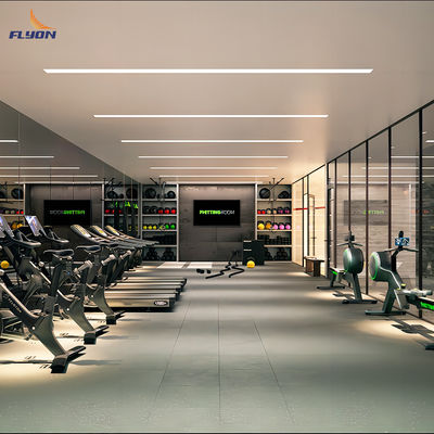 ジム、遊び場用滑り止めゴム床マット 厚さ15〜45cm