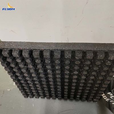 61x61x6cm リサイクルゴムジムマット 2年保証