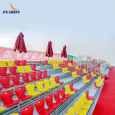 よい価格 EN 12727 Compliant Aluminum Bleachers with BS 5852 Fire Resistance and 5 Years Warranty for Outdoor Stadium Seating オンラインで