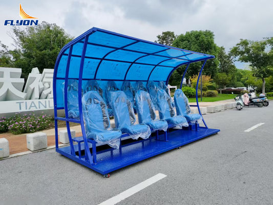 折りたたみやすい軽量な携帯ベンチシェルター 屋外スポーツ場のための5年間の保証