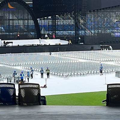 1年保証付き耐火性ポータブルイベント用床材 持ち運び簡単でカスタマイズ可能な仮設床システム