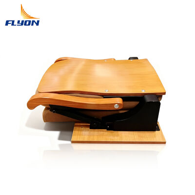 耐久性のあるソフトパッド入り格納式観覧席、映画館、会議場、イベント向けの調節可能なフロントマウント張り座席