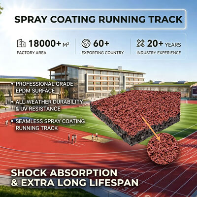 よい価格 耐候性・通気性スプレーPU製ランニングトラック 10年以上の耐久性 アスレチック・合成表面用 オンラインで