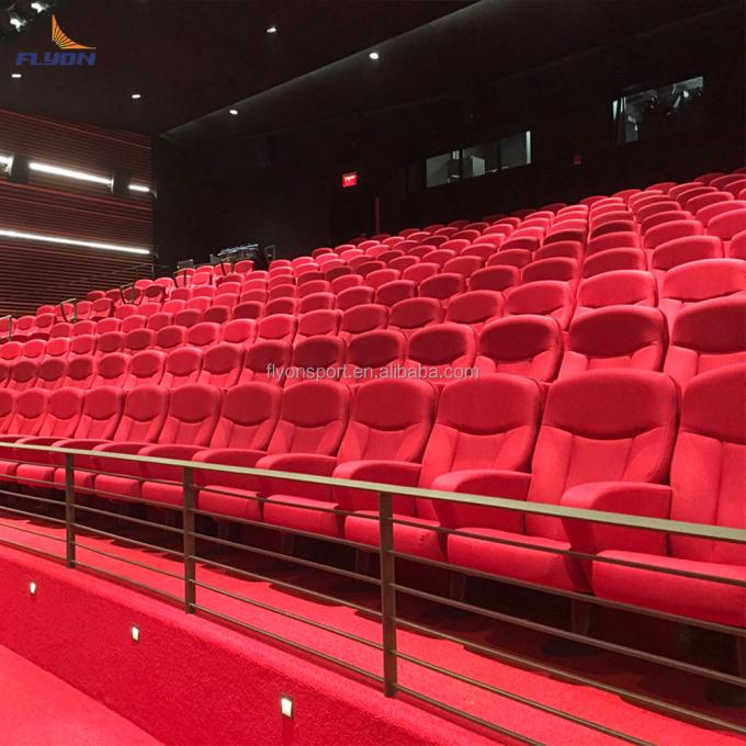 屋内使用のための商業用耐久性のあるモダンホームシアターシート 4